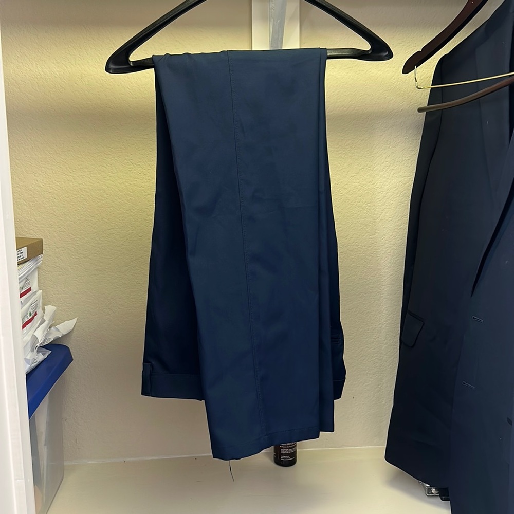 Kenneth Cole reaction 34x34 blue slacks